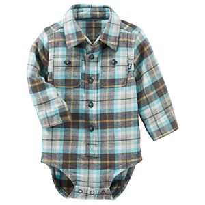 Baby Boy OshKosh B'gosh® Plaid Bodysuit