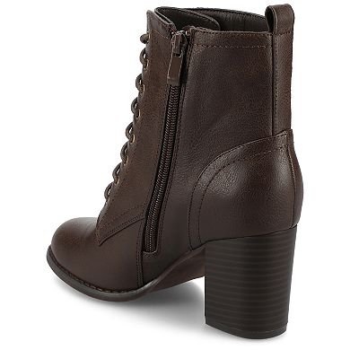Journee Baylor Women's Block Heel Ankle Boots