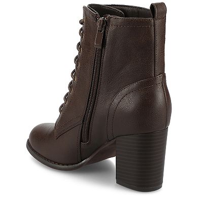 Journee Collection Baylor Women's Block Heel Ankle Boots