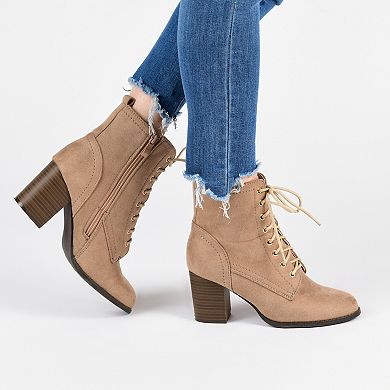 Journee Baylor Women's Block Heel Ankle Boots