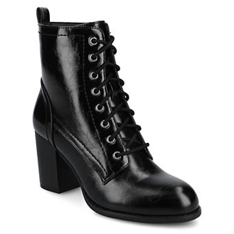 Journee Baylor Women's Block Heel Ankle Boots