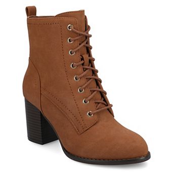 Journee Baylor Women's Block Heel Ankle Boots