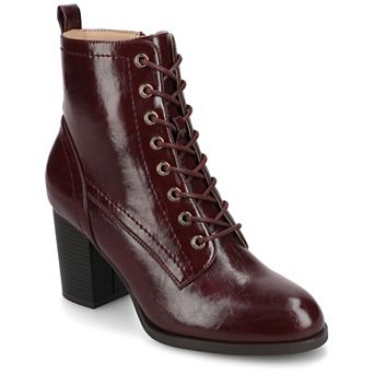 Journee Baylor Women's Block Heel Ankle Boots