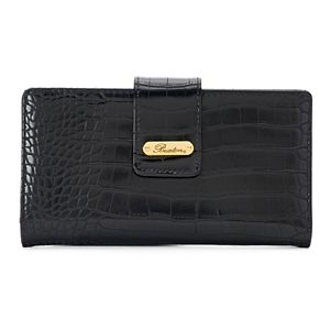 Buxton Nile Exotic Checkbook Organizer Superwallet