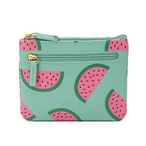 Buxton Fruit Punch Pik-Me-Up Coin Purse with Card Case