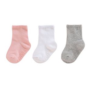 Baby Girl / Toddler Girl Carter's 3-pk. Basic Crew Socks