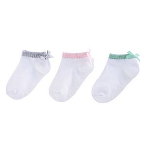 Baby Girl / Toddler Girl Carter's 3-pk. Bow Ankle Socks