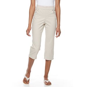 Petite Gloria Vanderbilt Avery Pull-On Capris