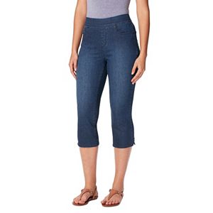 Petite Gloria Vanderbilt Avery Pull-On Capris