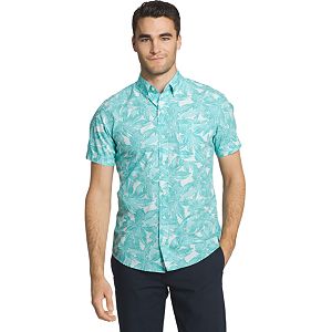 Men's IZOD Seaport Classic-Fit Performance Button-Down Shirt
