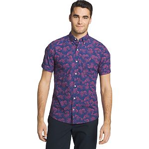 Men's IZOD Seaport Classic-Fit Performance Button-Down Shirt