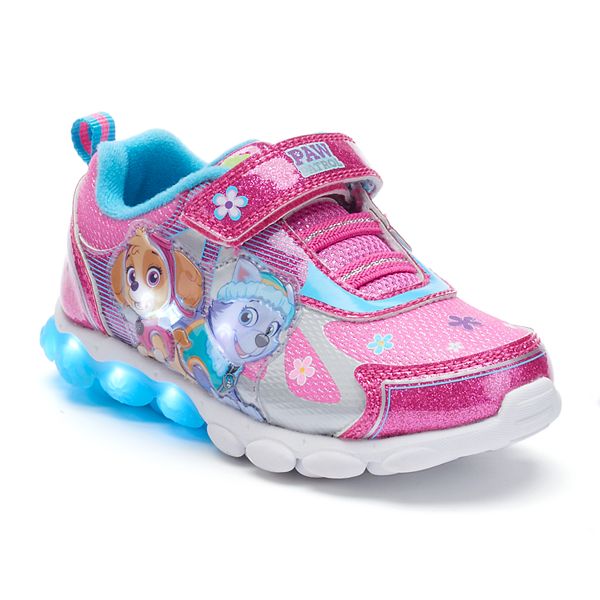 Girls Paw Patrol Wicklow Twin Touch Fastening Canvas Pumps Shoes SKYE Everest 