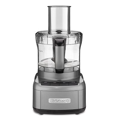 Deals $65, Cuisinart Elemental 8 Cup Food Processor - Gunmetal - FP-8GMP1 (target At $