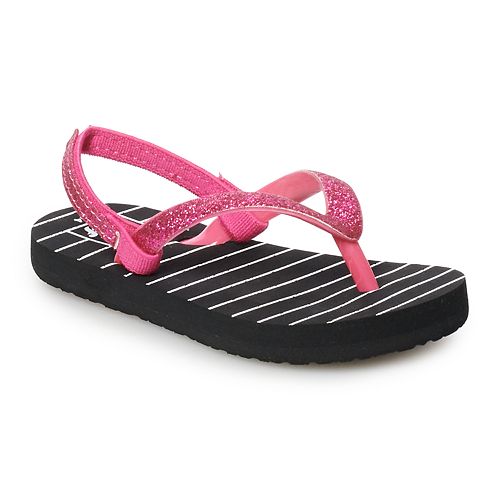 kohls pink sandals