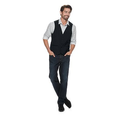 Men's Apt. 9® Modern-Fit Woven Vest