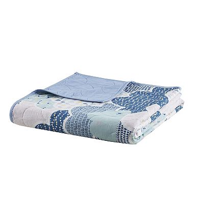 Urban Habitat Kids Bliss Reversible Cotton Quilt Set with Shams and Decorative Pillows