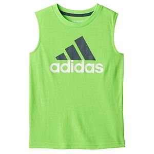 Boys 4-7x adidas Logo Tank Top