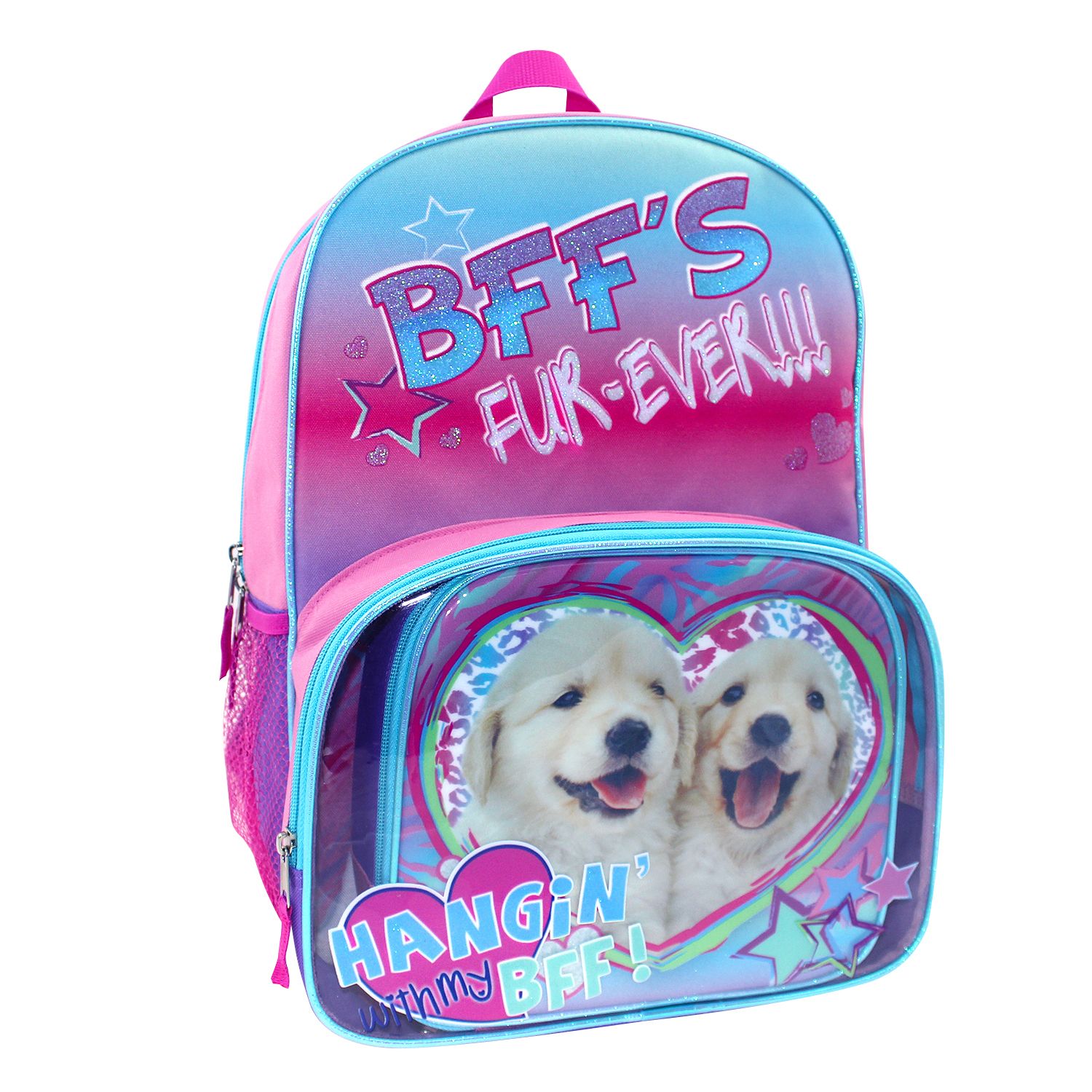 purple dog backpack