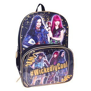 Disney's Descendants Evie, Mal & Uma Backpack & Lunch Tote Set