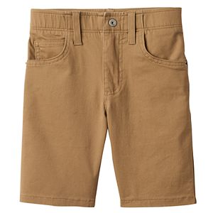 Boys 4-7x Lee Dungaree Khaki Shorts