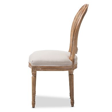 Baxton Studio Adelia French Country Dining Chair