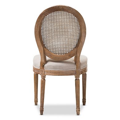 Baxton Studio Adelia French Country Dining Chair