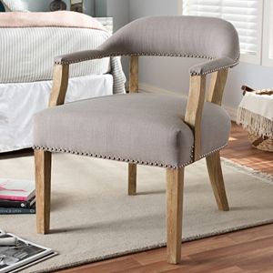 Baxton Studio Macee French Country Accent Chair