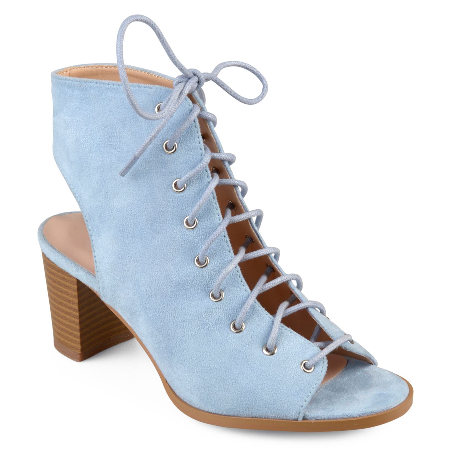 kohls peep toe booties