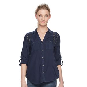 Women's Rock & Republic® Embellished Shirt