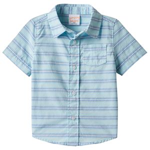 Toddler Boy Jumping Beans® Striped Button-Front Shirt