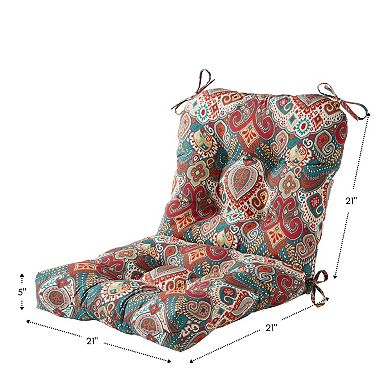 Greendale Home Fashions Outdoor Seat & Back Chair Cushion