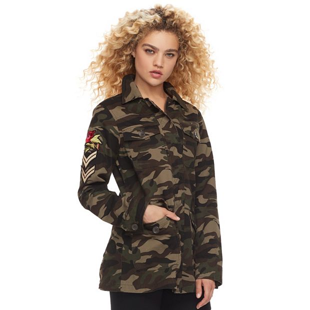 Juniors camo outlet jacket