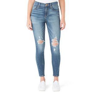 Juniors' DENIZEN from Levi's Ripped High-Waist Ankle Jeggings