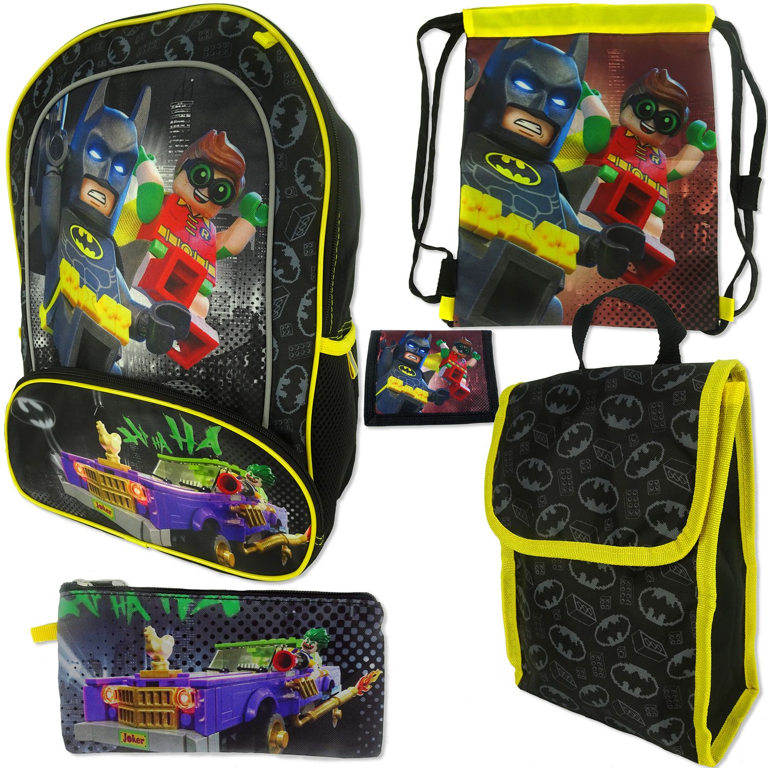 lego backpack and lunchbox