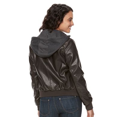 Women's Levi's® Faux-Leather Bomber Jacket