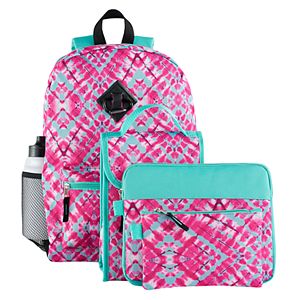 Kids 6-pc. Geometric Backpack & Accessories Set