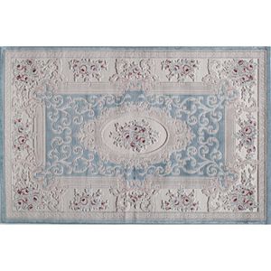 Rugs America Kensington Framed Scroll Rug