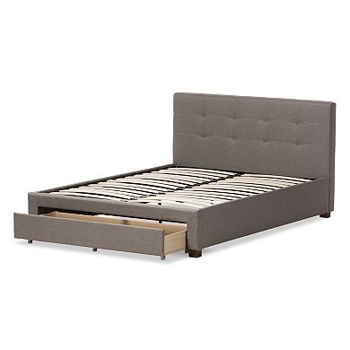 Baxton Studio Brandy Queen Platform Bed