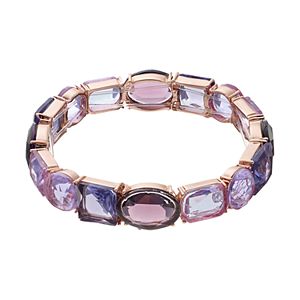 Jennifer Lopez Geometric Stone Stretch Bracelet