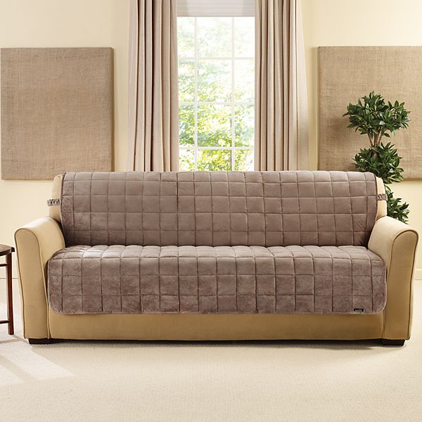 Sure Fit Deluxe Comfort Armless Sofa Slipcover