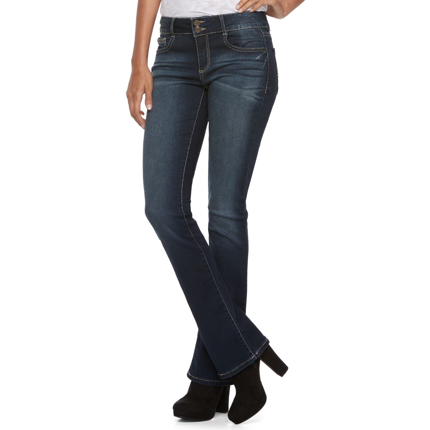 mudd flx stretch skinny bootcut jeans