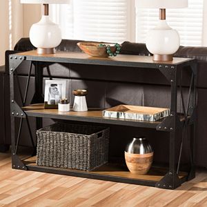 Baxton Studio Hudson Industrial Console Table
