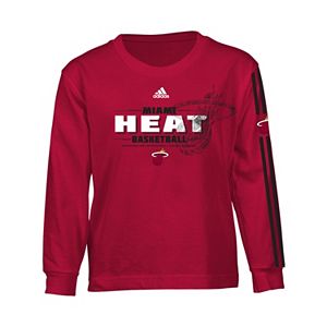 Boys 4-7 adidas Miami Heat Logo Tee