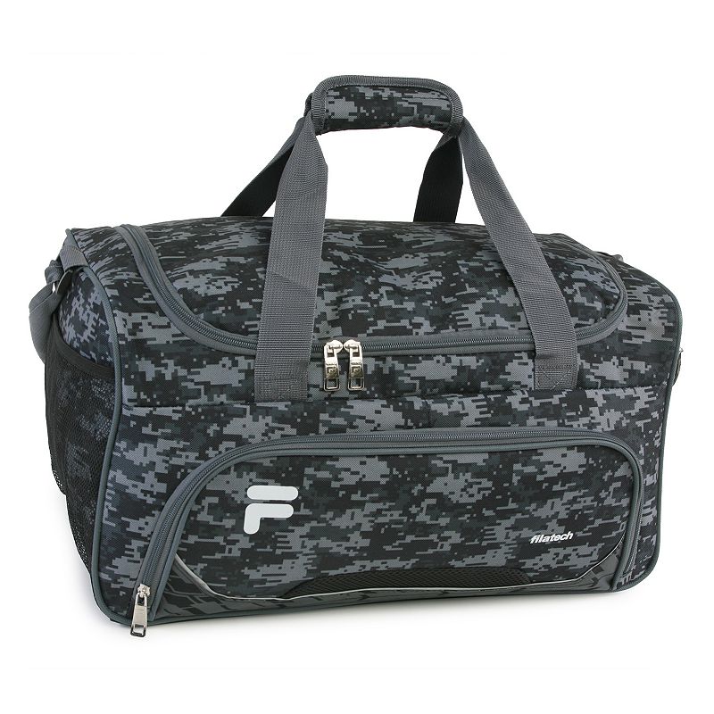 FILA Source Travel Sport Duffel Bag, Black