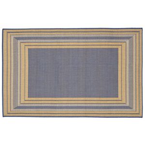 Trans Ocean Imports Liora Manne Terrace Etched Border Indoor Outdoor Rug