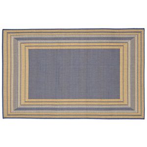 Trans Ocean Imports Liora Manne Terrace Etched Border Indoor Outdoor Rug