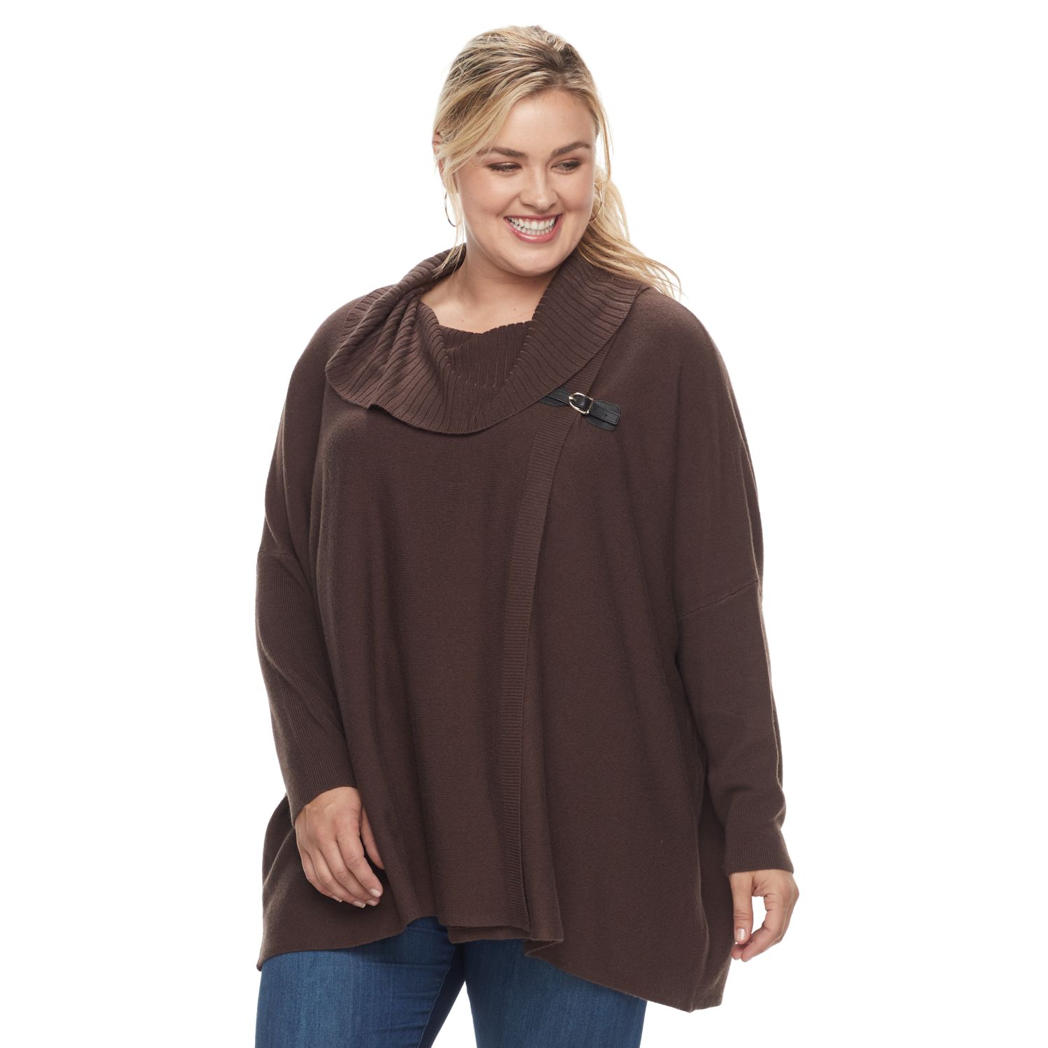 kohls womens plus sweaters