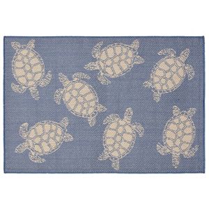 Trans Ocean Imports Liora Manne Terrace Sea Turtle Indoor Outdoor Rug