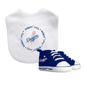 Baby Fanatic Los Angeles Dodgers Bib and Pre-walker Set