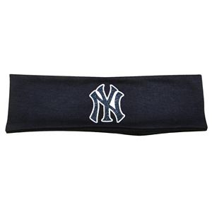 Girls 7-16 New York Yankees Glitter Logo Headband